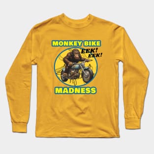 MONKEY BIKE MADNESS Long Sleeve T-Shirt